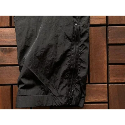 Спортивные штаны Trapstar Decorated By Stripe And Repeating Embroidered Logo "Black" фото № 5