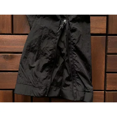 Спортивные штаны Trapstar Decorated By Stripe And Repeating Embroidered Logo "Black" фото № 6