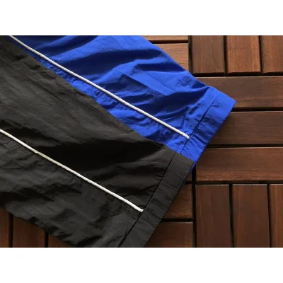 Спортивные штаны Trapstar Decorated By Stripe And Repeating Embroidered Logo "Black" фото № 8