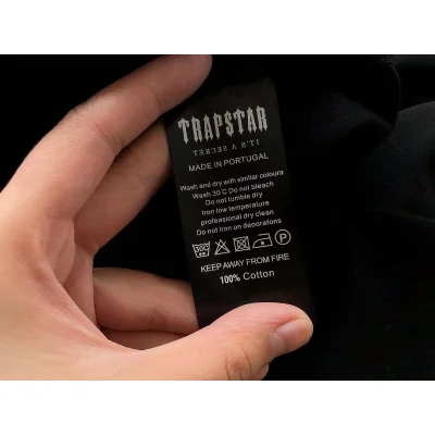 Футболка Trapstar Logo Inscription From Colorful Letters "Black" фото № 6