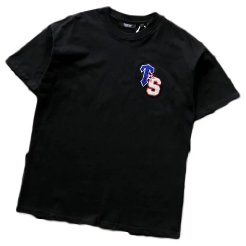 Футболка Trapstar Logo Inscription From Colorful Letters "Black"