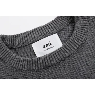 Свитер Amiri Large Logo - Heart And Letter "Gray" фото № 5