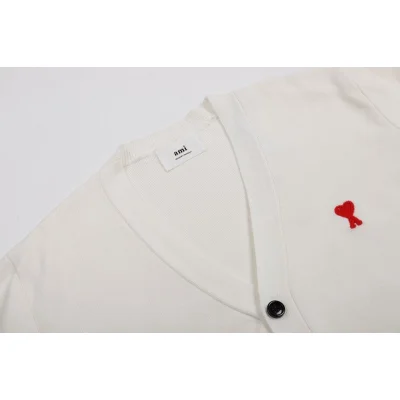 Кардиган Amiri Red Logo "White" фото № 7