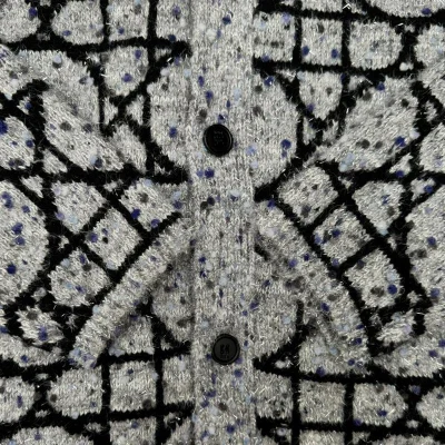 Кардиган Christian Dior Circles Print "Gray" фото № 3