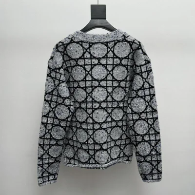 Кардиган Christian Dior Circles Print "Gray" фото № 5