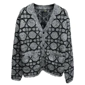 Кардиган Christian Dior Circles Print "Gray"