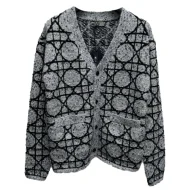 Кардиган Christian Dior Circles Print "Gray"