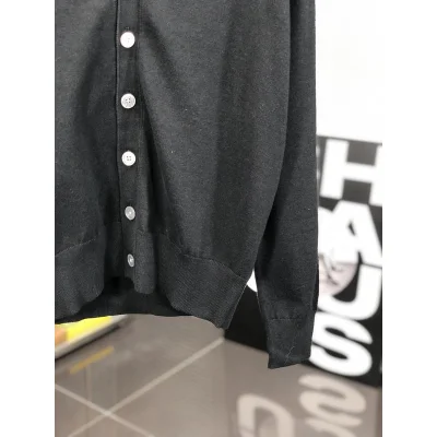 Кардиган Christian Dior White Logo Dior Paris "Black" фото № 4