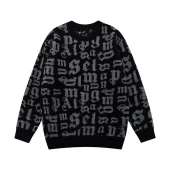 Свитер Palm Angel Letters In A Scatter "Black/Gray"