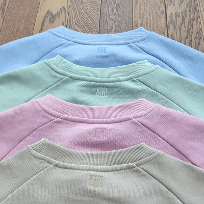 Свитшот Amiri Base With A Small Brand Logo "Mint" фото № 3