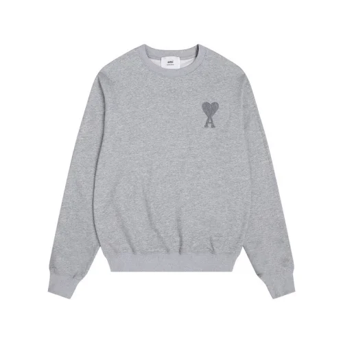 Свитшот Amiri With Logo On The Side "Gray"