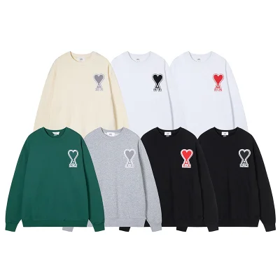Свитшот Amiri Large Heart Logo And Letters "Green" фото № 2