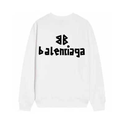 Свитшот Balenciaga Text Logo "White" фото № 2 Свитшот Balenciaga Text Logo "White" фото № 2