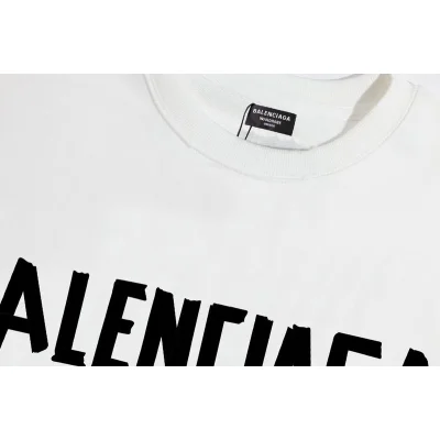 Свитшот Balenciaga Text Logo "White" фото № 4 Свитшот Balenciaga Text Logo "White" фото № 4