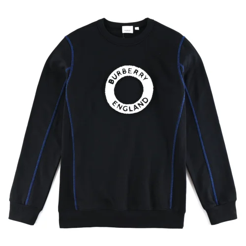 Свитшот Burberry Round Emblem "Black"