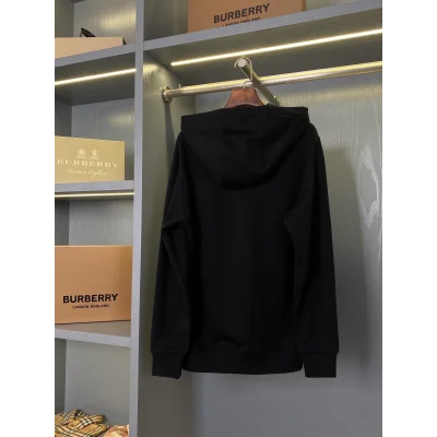 Худи Burberry Frontside White Stripe Black Warrior And Horse "Black" фото № 7