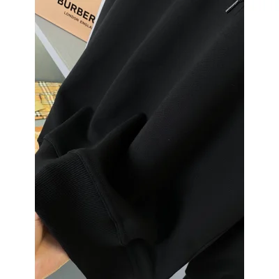 Худи Burberry Frontside White Stripe Black Warrior And Horse "Black" фото № 8