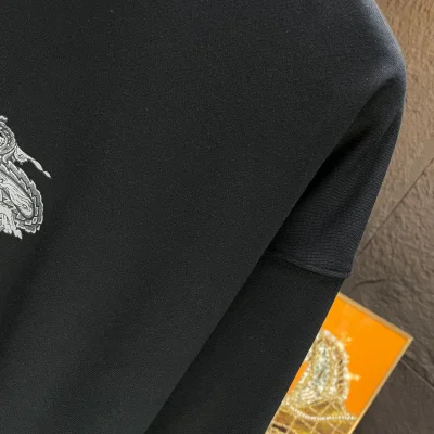 Свитшот Burberry Frontside Print Warrior And Horse Prorsum Plants "Black" фото № 4