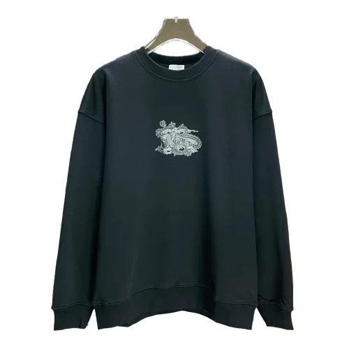 Свитшот Burberry Frontside Print Warrior And Horse Prorsum Plants "Black"