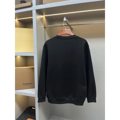 Свитшот Burberry Frontside Print Blue Warrior And Horse Blue Logo "Black" фото № 6