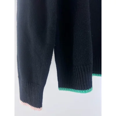 Лонгслив Casablanca Large Font "Black" фото № 3