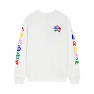 Свитшот Chrome Hearts With Colored Lettering On The Sleeves
