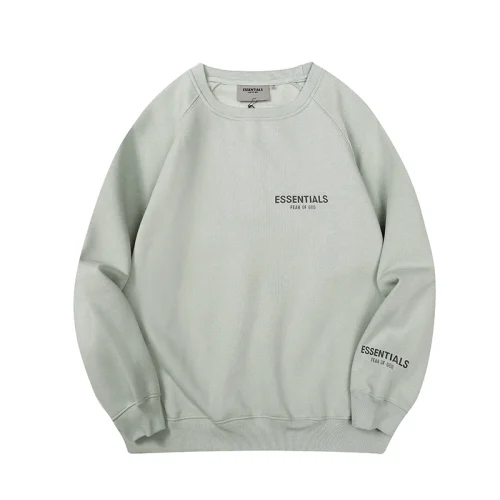 Свитшот Fear Of God With Logo On The Sleeve "Mint"