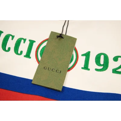 Свитшот Gucci Date And Stripes "Beige/Blue" фото № 2