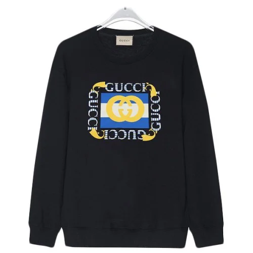 Свитшот Gucci 2023 Logo GG Fish "Black"