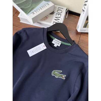 Свитшот Lacoste With A Crocodile "Blue" фото № 2 Свитшот Lacoste With A Crocodile "Blue" фото № 2