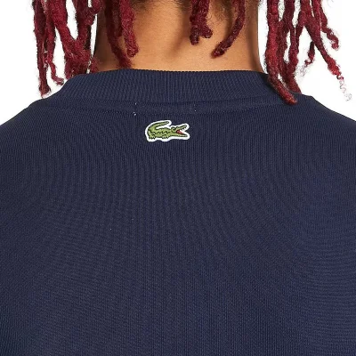 Свитшот Lacoste With A Crocodile "Blue" фото № 5 Свитшот Lacoste With A Crocodile "Blue" фото № 5
