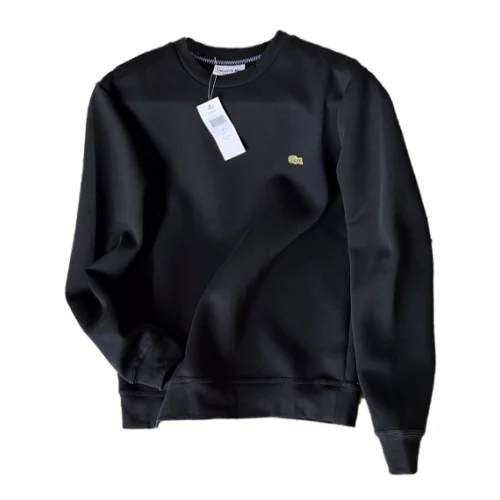 Свитшот Lacoste Little Crocodile Logo "Black"
