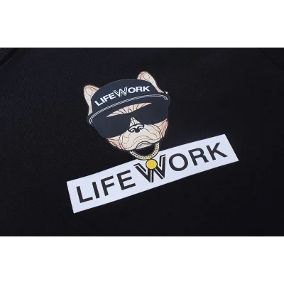 Свитшот Life Work Hideaway "Black" фото № 3