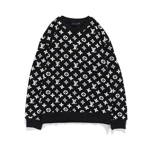 Свитшот Louis Vuitton Brand Symbols "Black/White"