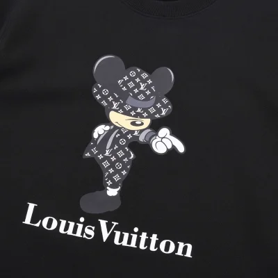 Свитшот Louis Vuitton Mickey Mouse Image "Black" фото № 7
