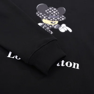 Свитшот Louis Vuitton Mickey Mouse Image "Black" фото № 3