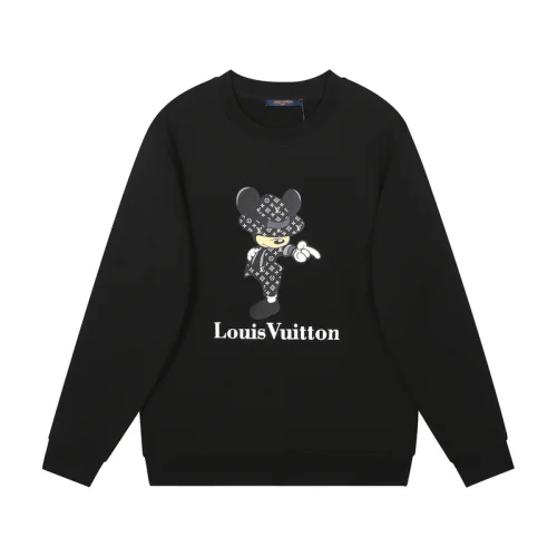 Свитшот Louis Vuitton Mickey Mouse Image "Black"