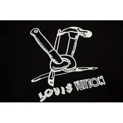 Свитшот Louis Vuitton Print Hammer Tool Box "Black" фото № 3