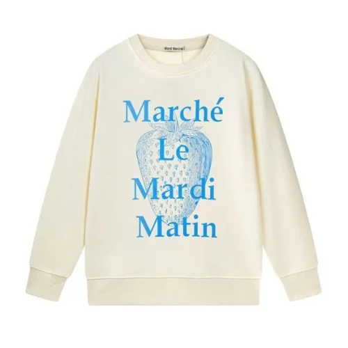 Свитшот Mardi Mercredi Strawberry "Cream"