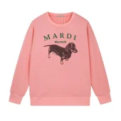 Свитшот Mardi Mercredi Dachshund Print "Peach"