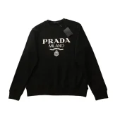 Свитшот Prada With An Aesthetic Logo "Black"