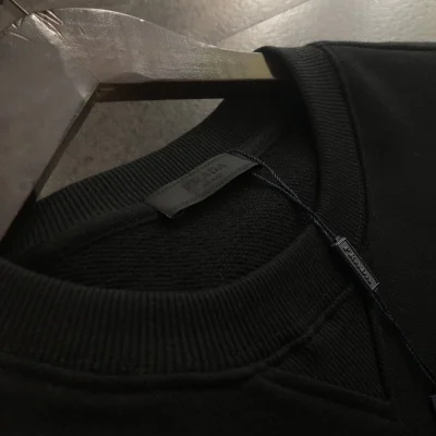 Свитшот Prada With An Aesthetic Logo "Black" фото № 4
