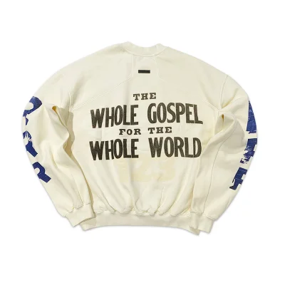 Свитшот Rrr123 X Fear Of God Silhouette "Beige" фото № 9