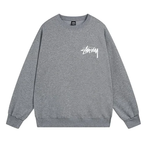 Свитшот Stussy Print Hippopotamus "Dark Gray"