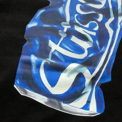 Свитшот Stussy Colorful Can With Logo Print "Black" фото № 6