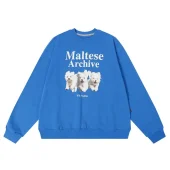 Свитшот Wai Kei Maltese Archive "Blue"