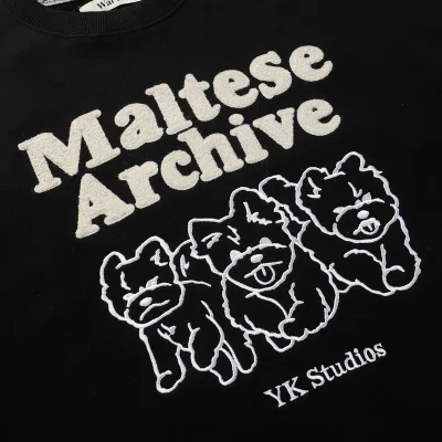 Свитшот Wai Kei Three Dogs "Black" фото № 5 Свитшот Wai Kei Three Dogs "Black" фото № 5