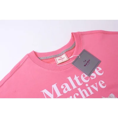 Свитшот Wai Kei Three Dogs "Pink" фото № 5