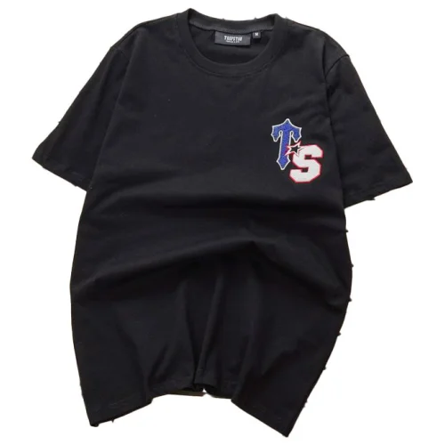 Футболка Trapstar Embroidered Wildcard Style "Black"