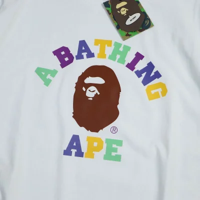 Футболка A Bathing Ape With Brown Monkey "White" фото № 6 Футболка A Bathing Ape With Brown Monkey "White" фото № 6